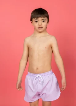 Kortni Jeane Bright Lilac | Mini Retro Shorties BrightLilac Best