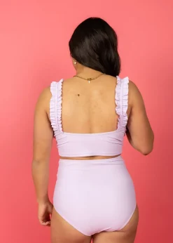 Kortni Jeane Bright Lilac | Ripple Top BrightLilac Hot