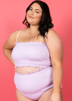 Kortni Jeane Bright Lilac | Smocked Bottoms BrightLilac Outlet
