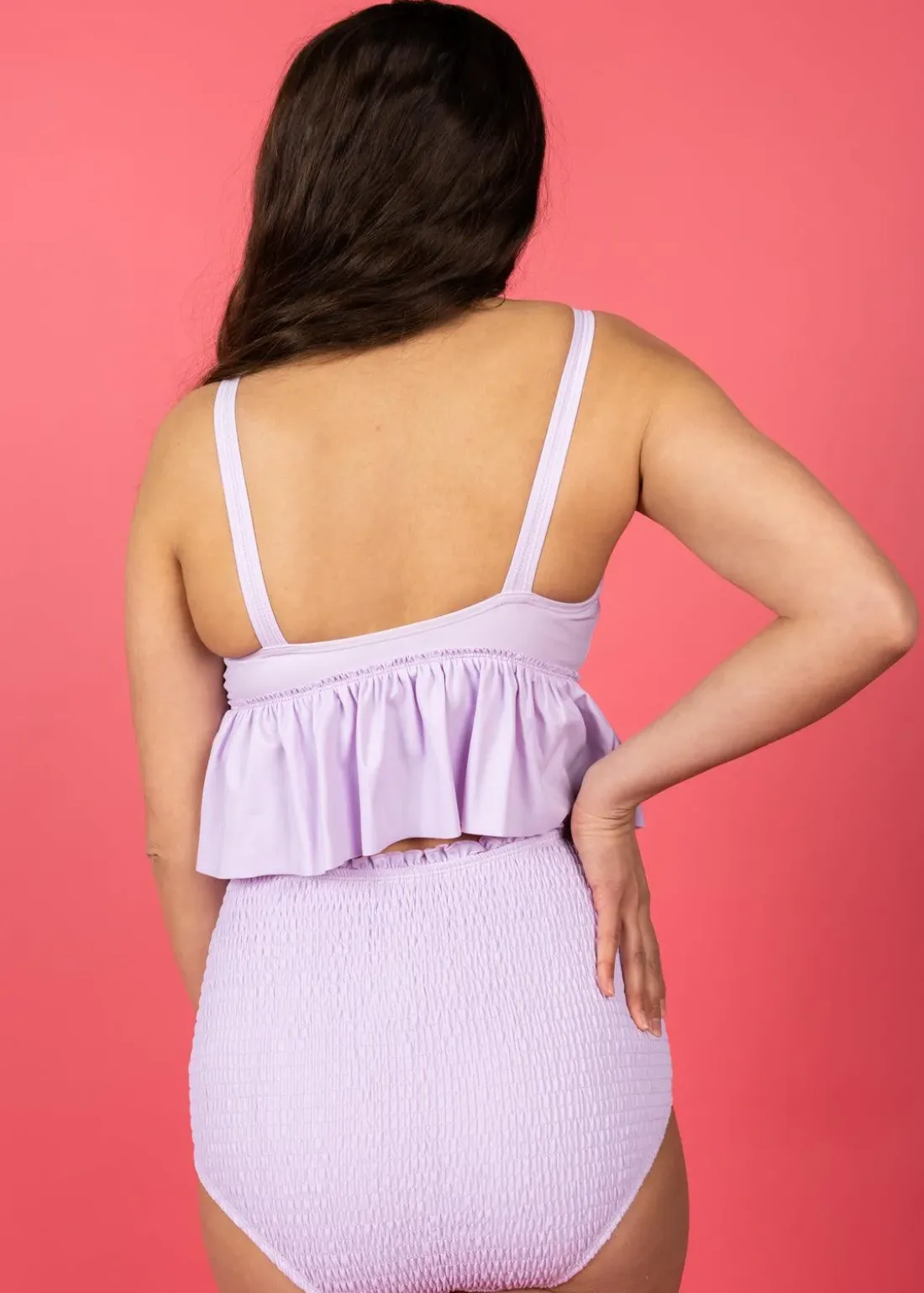 Kortni Jeane Bright Lilac | V-Neck Top BrightLilac Fashion