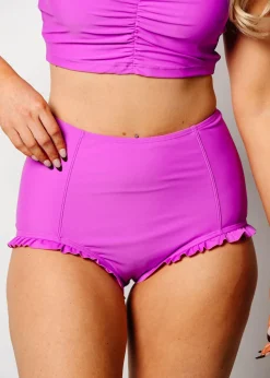 Kortni Jeane Brilliant Violet | All Ruffled Up Bottoms Brilliant_Violet Outlet