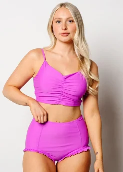 Kortni Jeane Brilliant Violet | All Ruffled Up Bottoms Brilliant_Violet Outlet