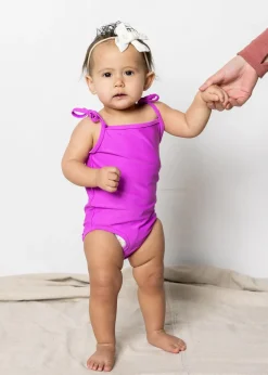 Kortni Jeane Brilliant Violet | Baby Simply One-Piece Brilliant_Violet Best