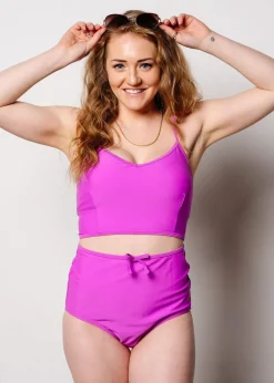 Kortni Jeane Brilliant Violet | Bow Bottoms Brilliant_Violet Best
