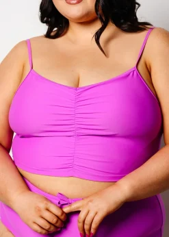 Kortni Jeane Brilliant Violet | Centered Top Brilliant_Violet Discount