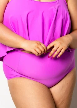 Kortni Jeane Brilliant Violet | High-Waisted Bottoms Brilliant_Violet Online