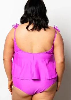 Kortni Jeane Brilliant Violet | High-Waisted Bottoms Brilliant_Violet Online