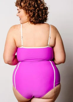 Kortni Jeane Brilliant Violet | Lined Up Top Brilliant_Violet Outlet