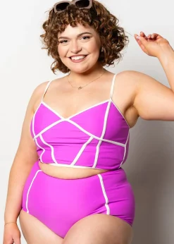 Kortni Jeane Brilliant Violet | Lined Up Bottoms Brilliant_Violet Best
