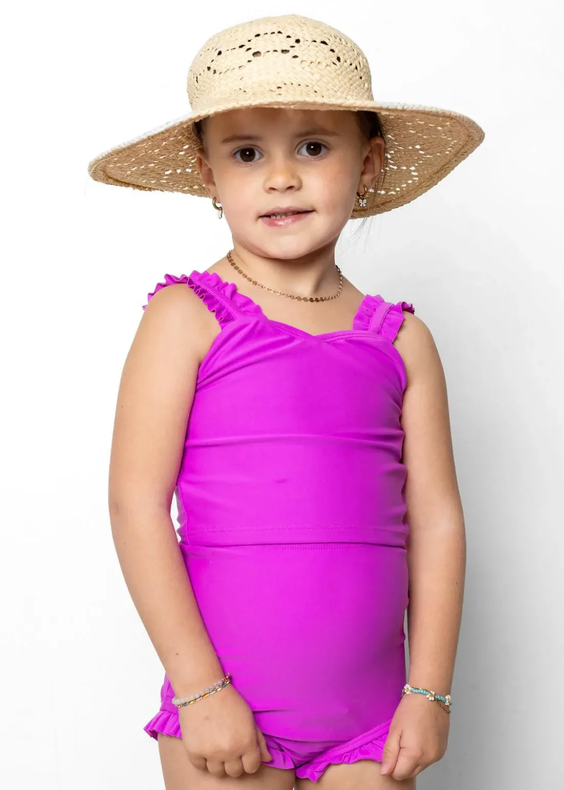 Kortni Jeane Brilliant Violet | Mini All Ruffled Up Bottoms Brilliant_Violet Outlet