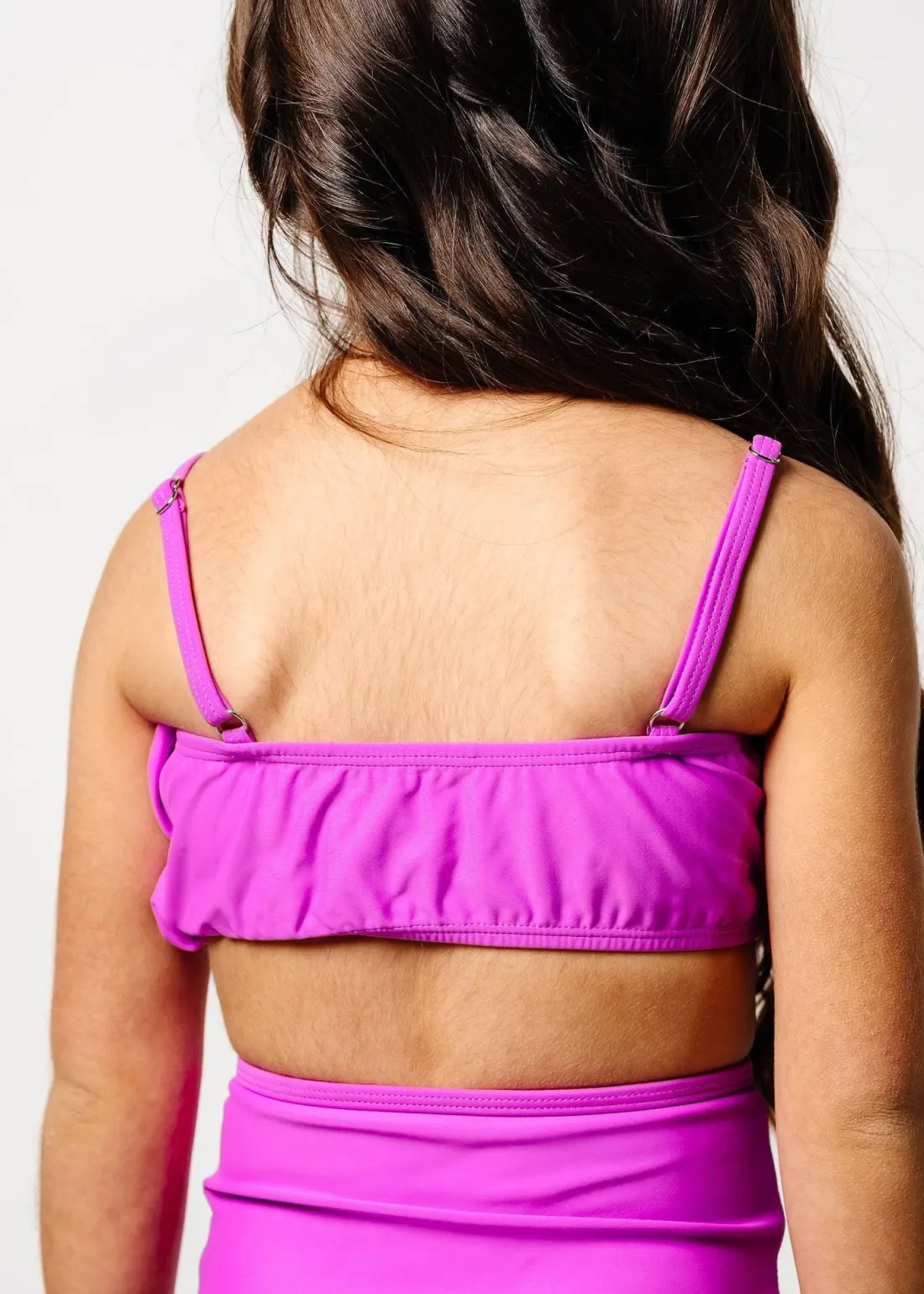 Kortni Jeane Brilliant Violet | Mini Oversized Ruffle Top Brilliant_Violet Outlet
