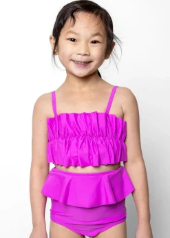 Kortni Jeane Brilliant Violet | Mini Peplum Bottoms Brilliant_Violet Sale