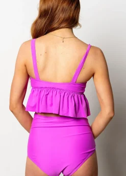 Kortni Jeane Brilliant Violet | Ruched Bottoms 2.0 Brilliant_Violet Discount