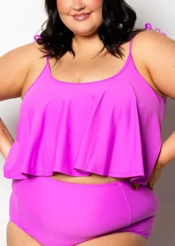 Kortni Jeane Brilliant Violet | Swing Top Brilliant_Violet Fashion