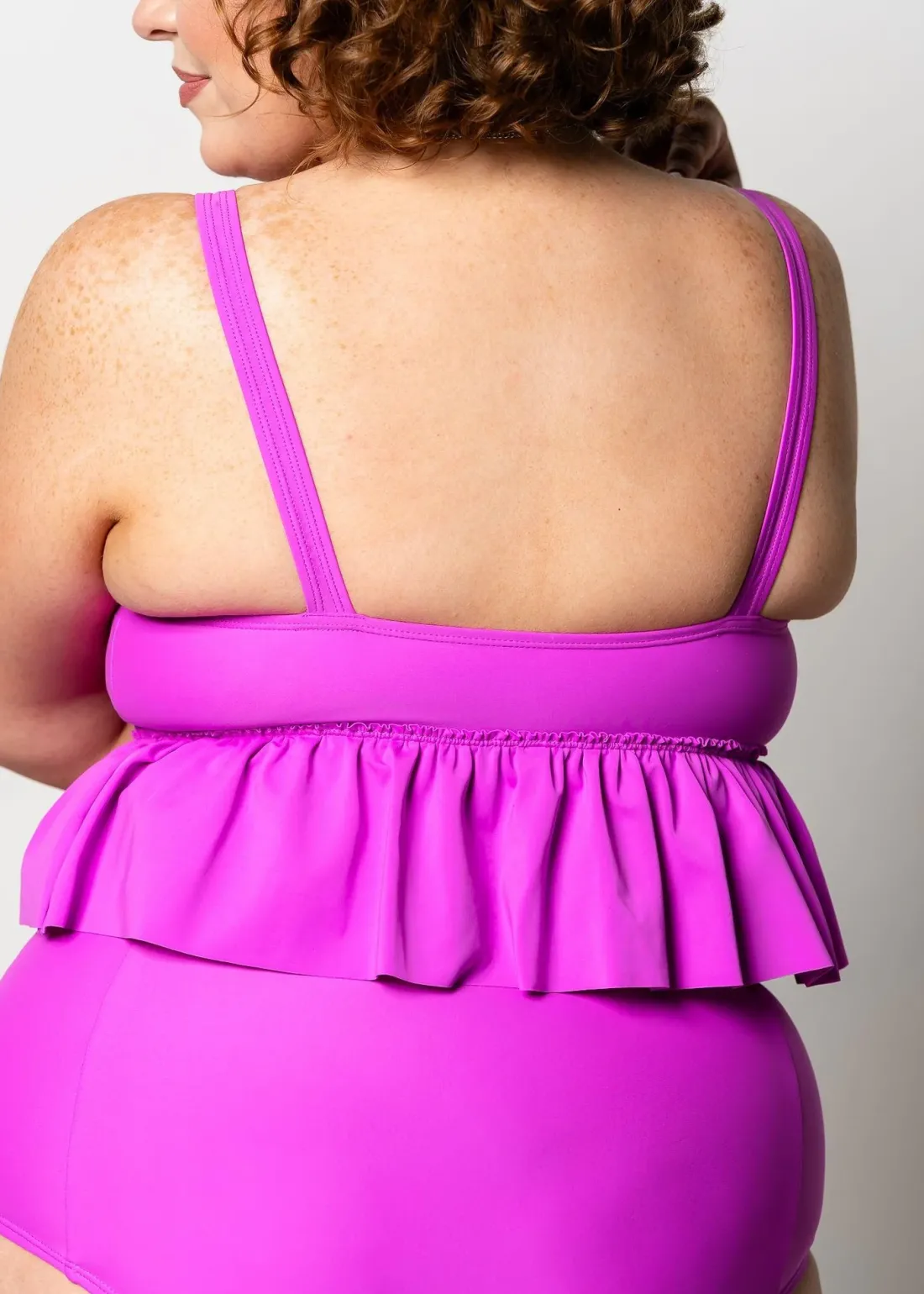 Kortni Jeane Brilliant Violet | V-Neck Top Brilliant_Violet Discount