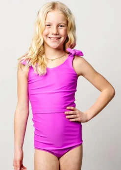 Kortni Jeane Brilliant Violet | Youth High-Waisted Bottoms Brilliant_Violet Fashion