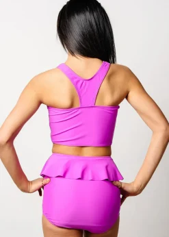 Kortni Jeane Brilliant Violet | Youth Racer Back Top Brilliant_Violet Discount