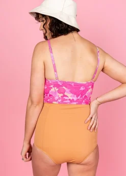 Kortni Jeane | Extended High-Waisted Bottoms Clay Clearance