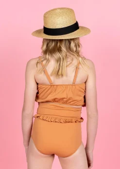 Kortni Jeane | Youth Oversized Ruffle Top Clay New