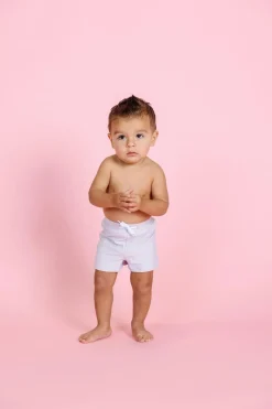 Kortni Jeane Cotton Purple | Baby Euro Shorts CottonPurple Sale