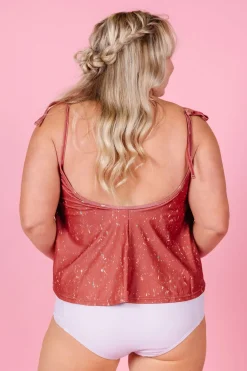 Kortni Jeane Cotton Purple | High-Waisted Bottoms CottonPurple Clearance