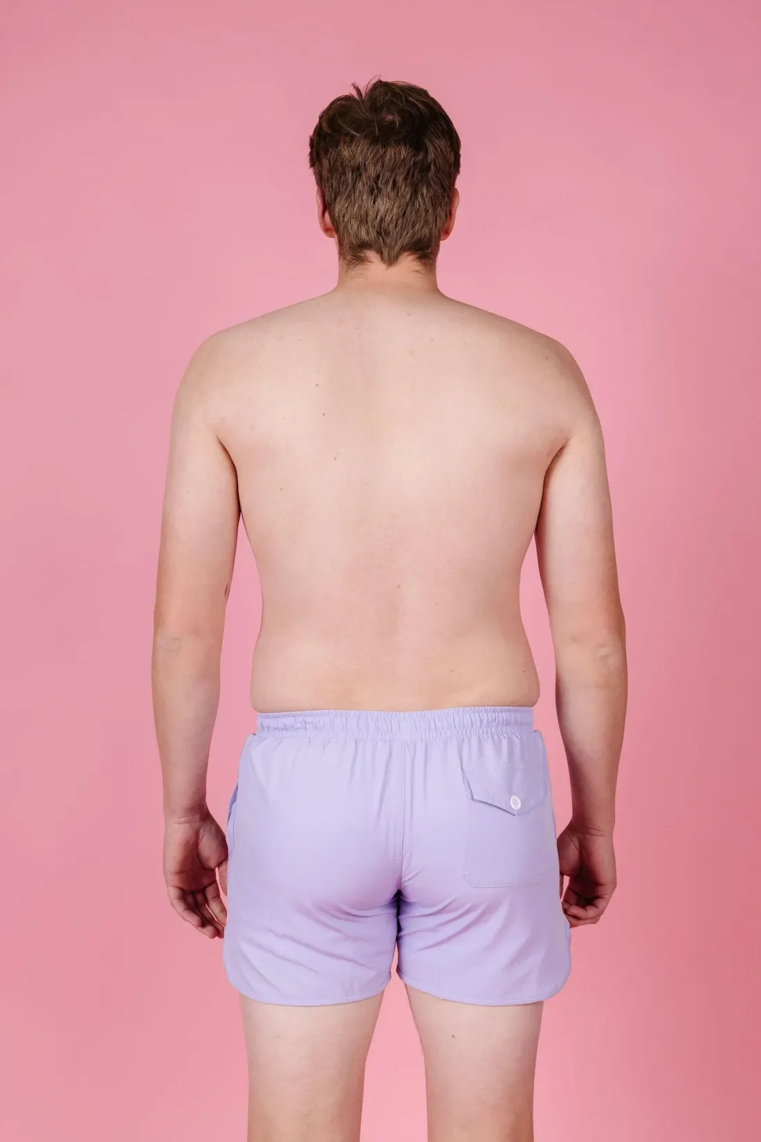 Kortni Jeane Cotton Purple | Mens Retro Shorties CottonPurple Fashion