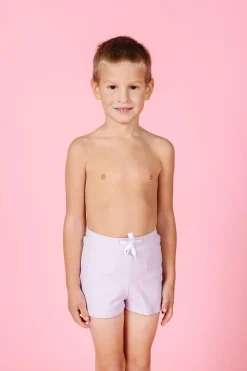 Kortni Jeane Cotton Purple | Mini Euro Shorts CottonPurple New