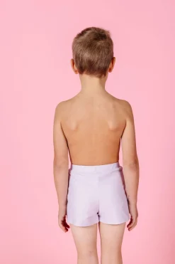 Kortni Jeane Cotton Purple | Mini Euro Shorts CottonPurple New