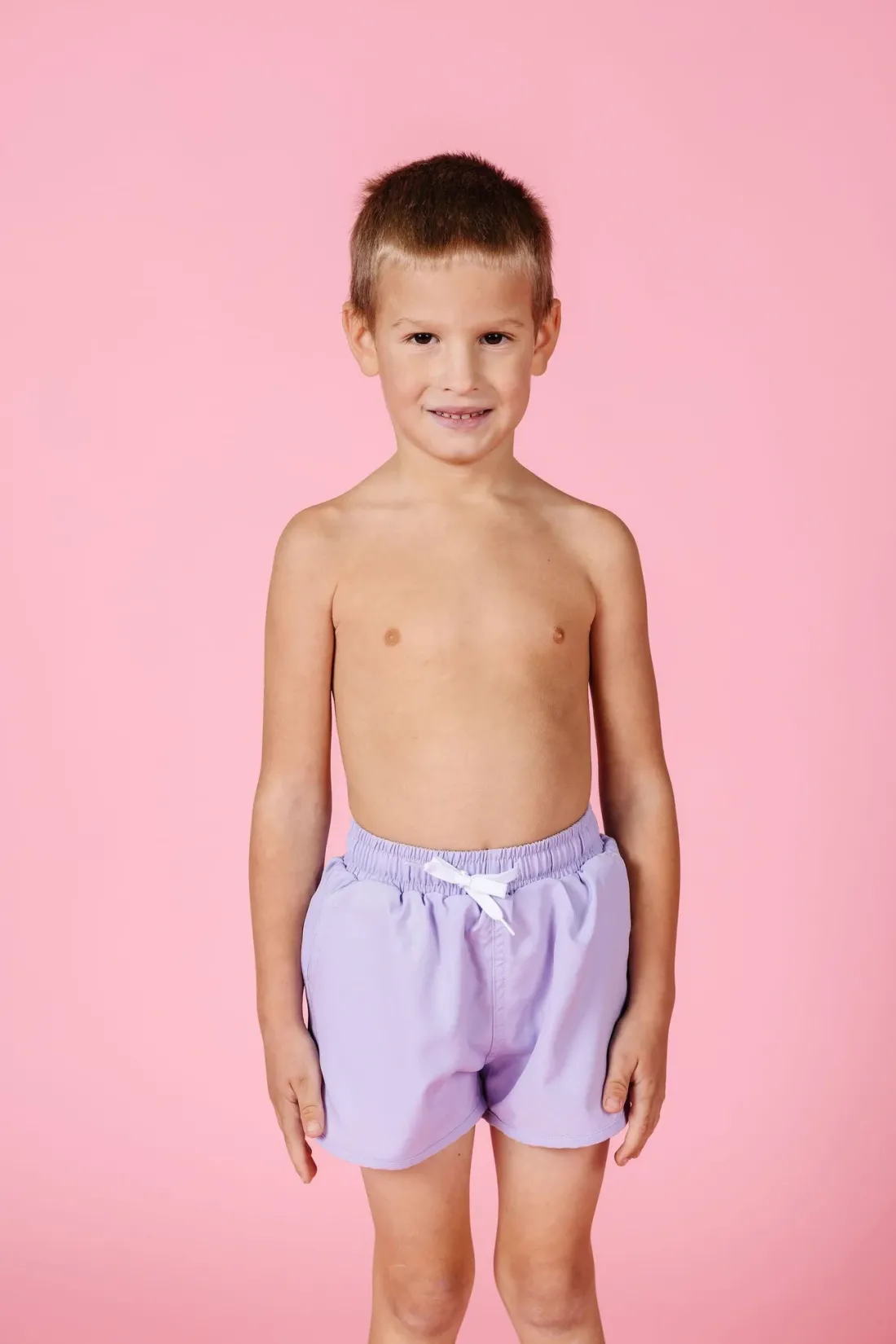 Kortni Jeane Cotton Purple | Mini Retro Shorties CottonPurple Clearance
