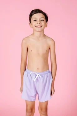 Kortni Jeane Cotton Purple | Youth Retro Shorties CottonPurple New