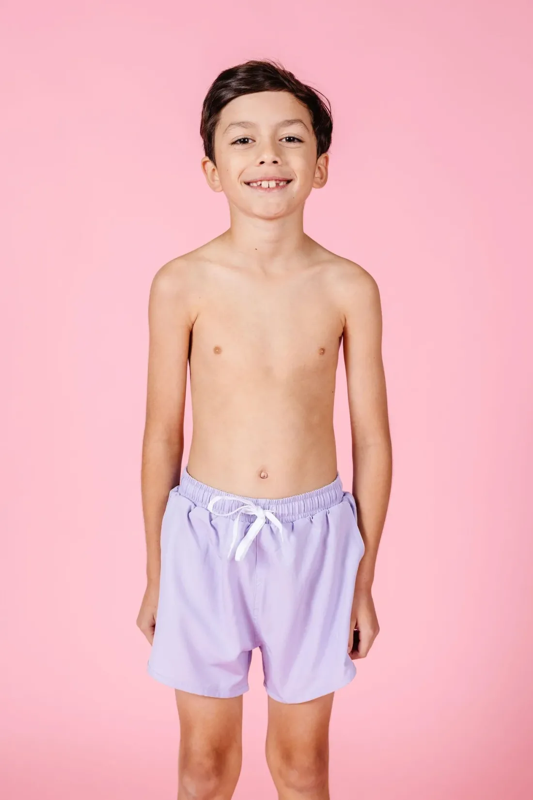 Kortni Jeane Cotton Purple | Youth Retro Shorties CottonPurple New