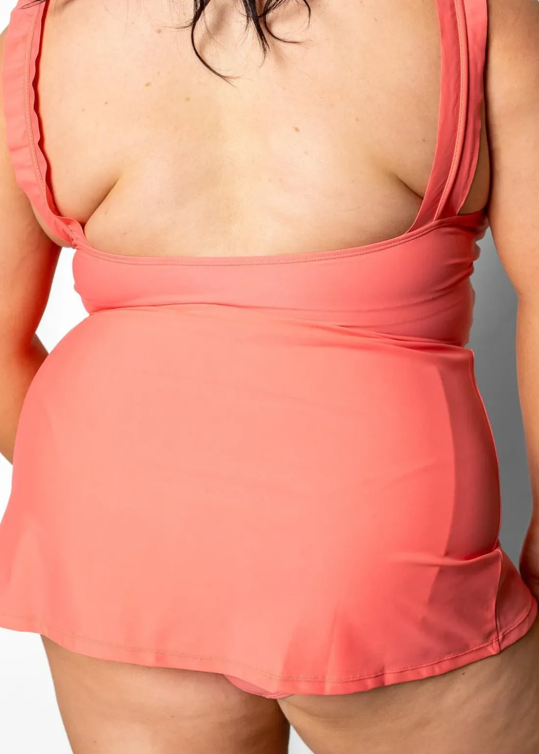 Kortni Jeane Deep Coral | Detached High-Waisted Skirt DeepCoral Clearance