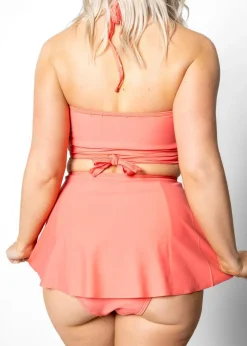 Kortni Jeane Deep Coral | Detached Short Skirt DeepCoral Online