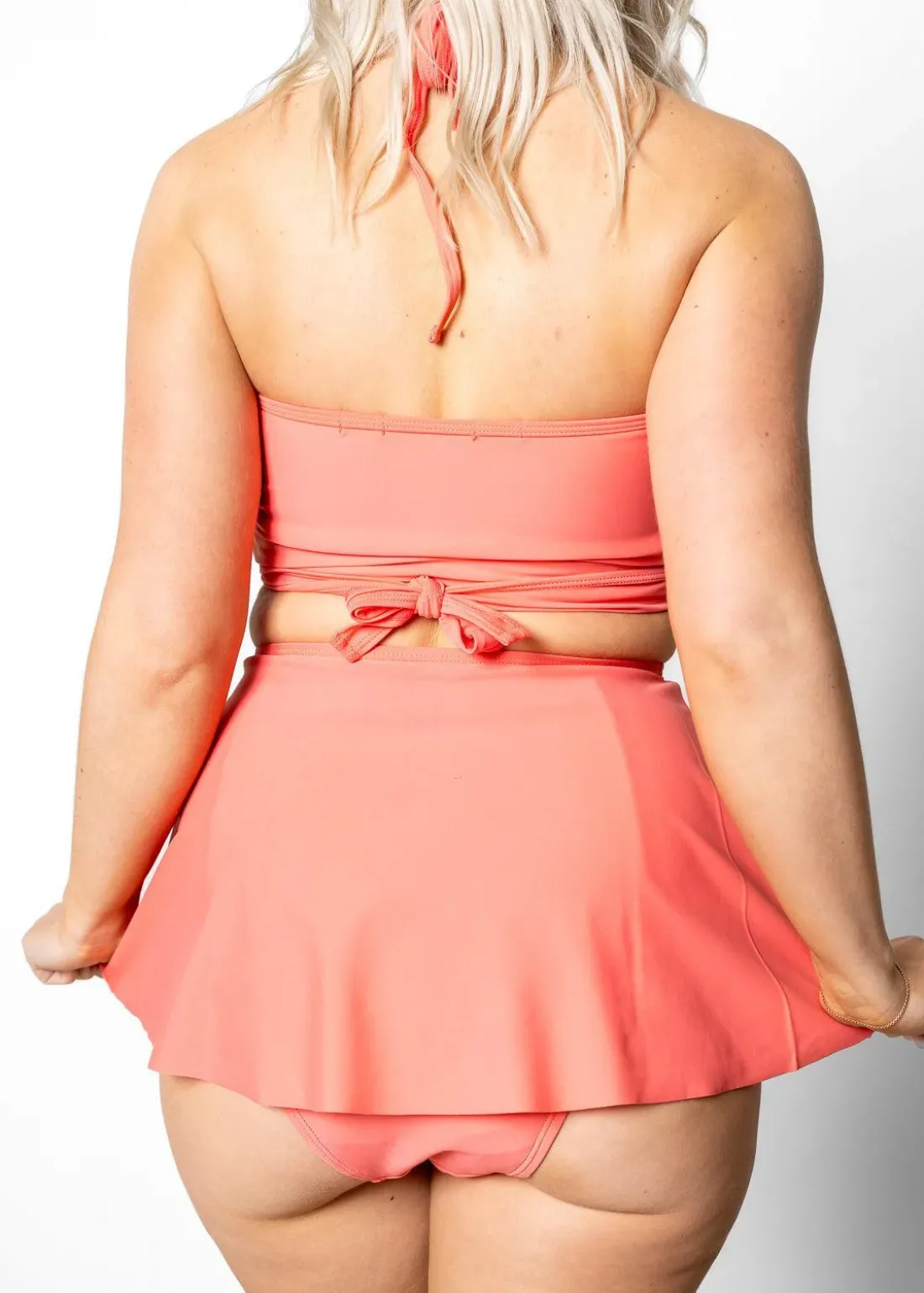 Kortni Jeane Deep Coral | Detached Short Skirt DeepCoral Online