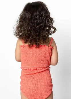 Kortni Jeane Deep Coral | Mini Bandeau Top DeepCoral Outlet