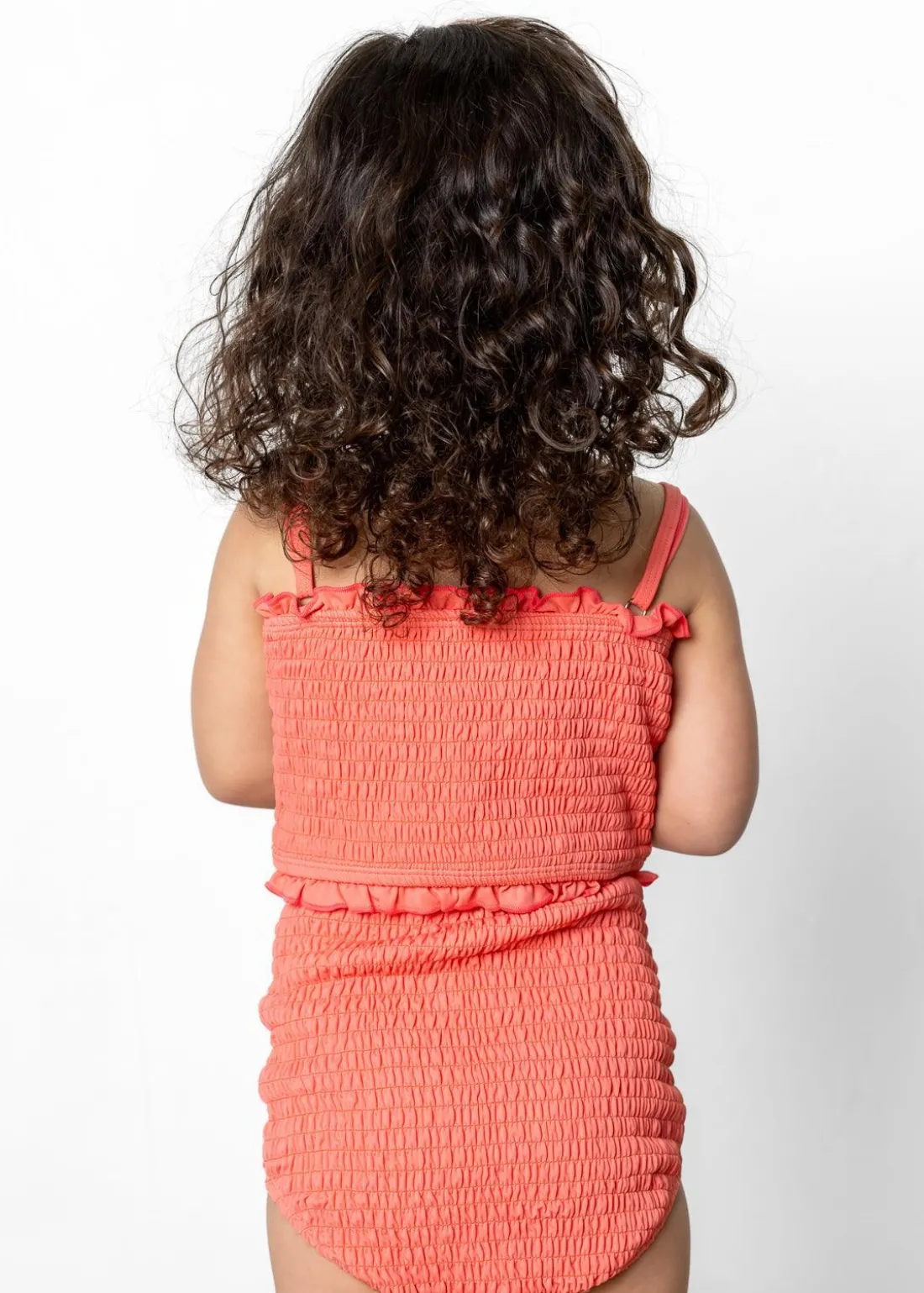 Kortni Jeane Deep Coral | Mini Bandeau Top DeepCoral Outlet