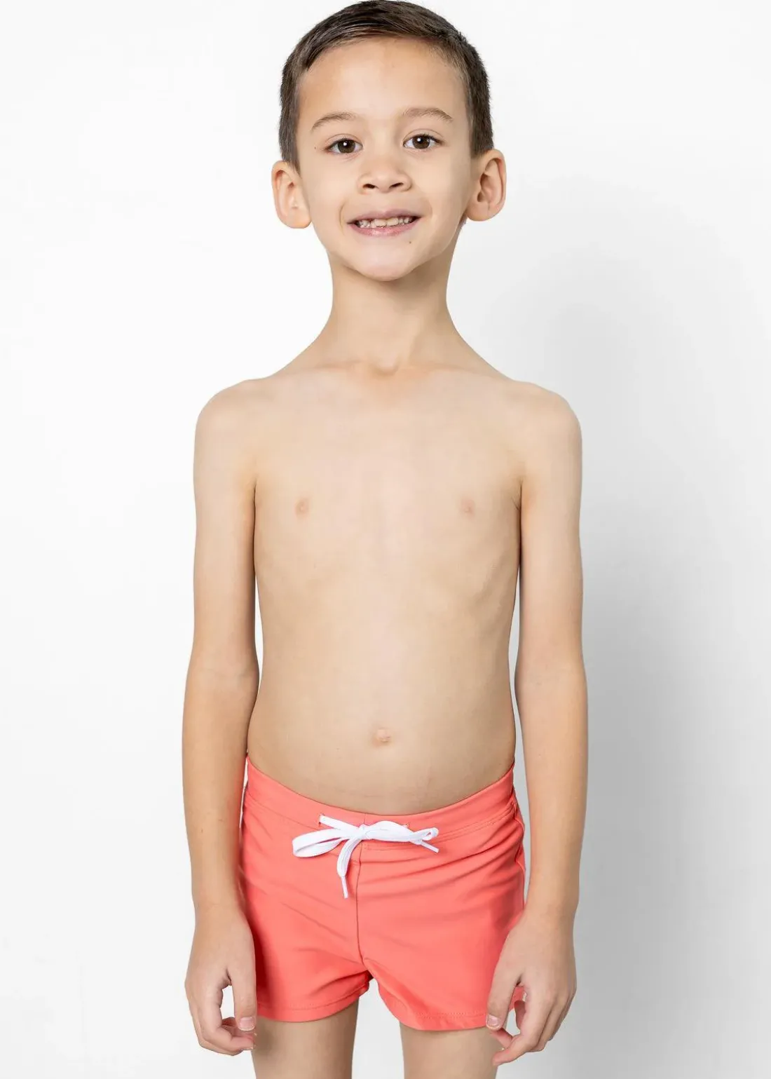 Kortni Jeane Deep Coral | Mini Euro Shorts DeepCoral Online