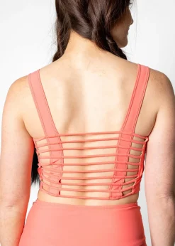 Kortni Jeane Deep Coral | Original Latter-Back Top DeepCoral Hot