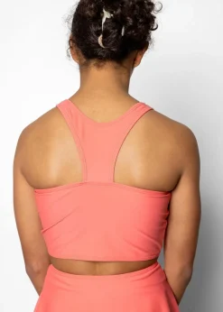Kortni Jeane Deep Coral | Youth Racer Back Top DeepCoral Sale