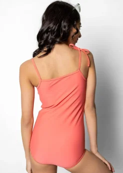 Kortni Jeane Deep Coral | Youth Simply One-Piece DeepCoral Sale