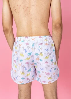 Kortni Jeane | Mens Retro Shorties Dinos Clearance