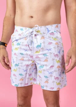 Kortni Jeane | Mens Swim Trunks Dinos Best