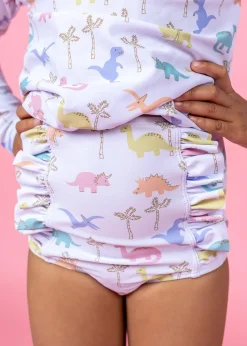 Kortni Jeane | Mini Down in Front Ruffle Bottoms Dinos New