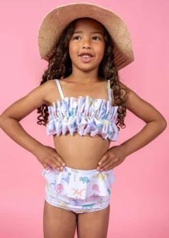 Kortni Jeane | Mini Oversized Ruffle Top Dinos Fashion