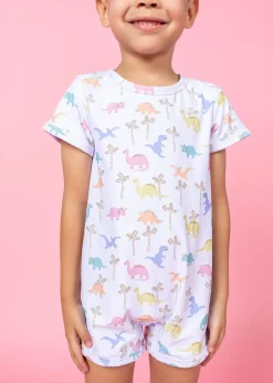 Kortni Jeane | Mini Shorties Rashguard (Unisex) Dinos Discount