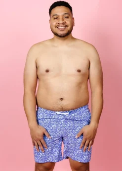 Kortni Jeane | Mens Swim Trunks Doodles New