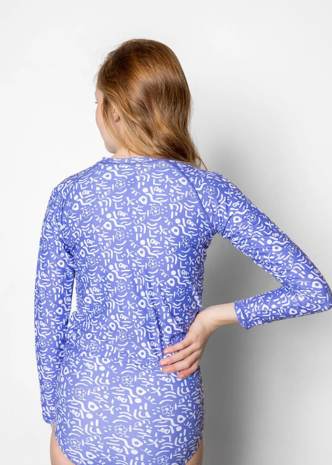 Kortni Jeane | Youth Rashguard Top (Unisex) Doodles Best