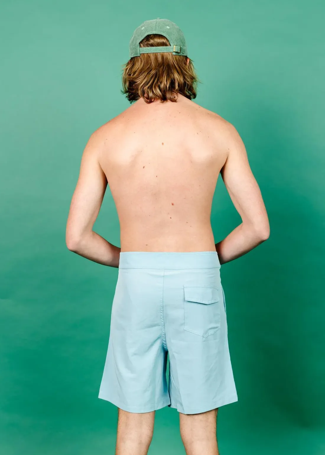 Kortni Jeane Dusty Light Blue | Mens Swim Trunks DustyLightBlue Outlet