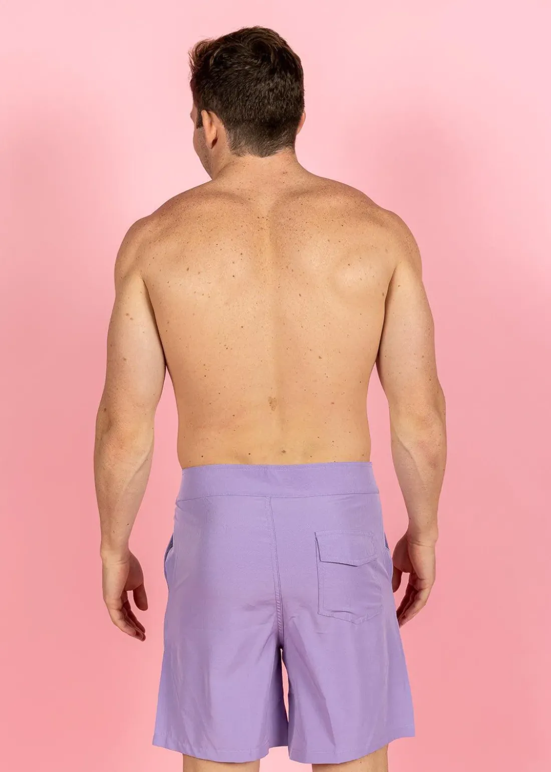 Kortni Jeane Dusty Purple | Mens Swim Trunks DustyPurple Fashion