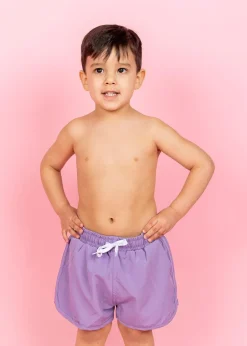Kortni Jeane Dusty Purple | Mini Retro Shorties DustyPurple Fashion
